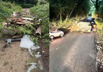 Pain on the lanes as fly-tippers leave mark near Farnham and Bordon