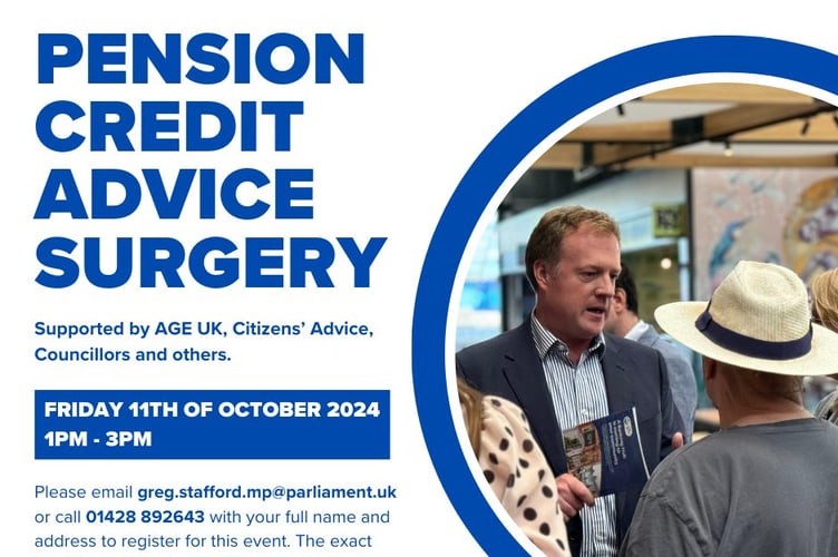 Gregory Stafford Pension Credit Surgery