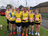 Alton Runners trio take on Solent half marathon and Run to the Sea