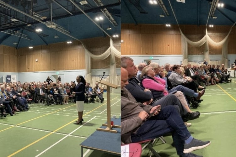 Conservative hustings Petersfield 2024