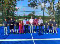 Padel is a smash hit as two courts open in Bordon