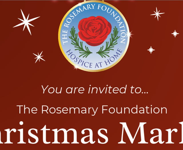 Give back this festive season at Rosemary Foundation Christmas market