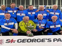 Godalming's over-60s team win FA Walking Football Cup