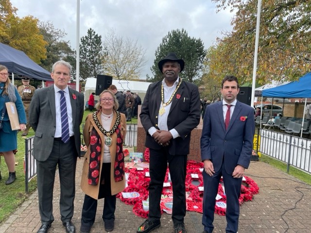 Hinds Remembrance Service Bordon