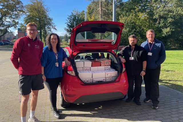 Oakmoor makes top contribution to Rotary shoebox appeal