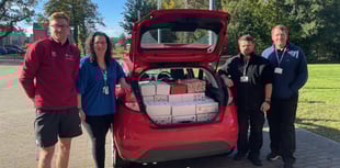 Oakmoor makes top contribution to Rotary shoebox appeal