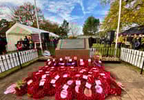 Sun shines on Whitehill & Bordon Remembrance service