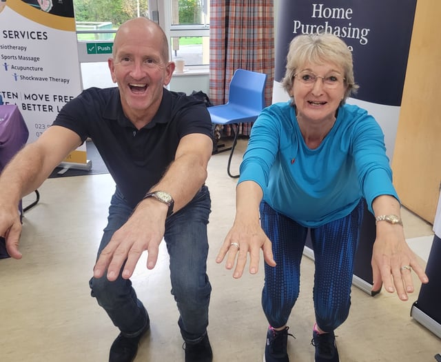 Eddie the Eagle soars into Horndean 