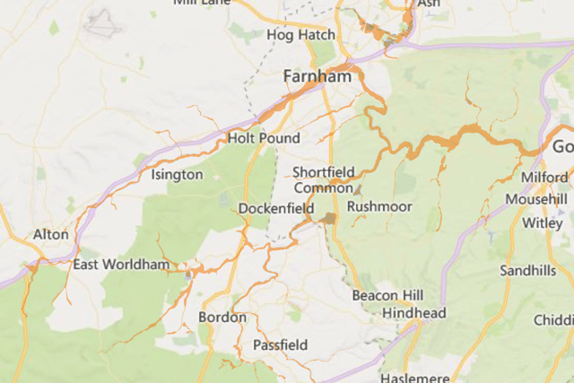 Flood alert issued for River Wey after heavy rains from Storm Bert