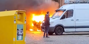Two vehicle fires in four days in Bordon area
