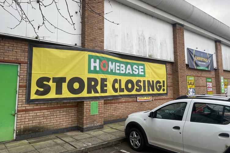 Homebase store closing in Farnham