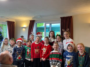 VIDEO: School brings Christmas cheer to the community 