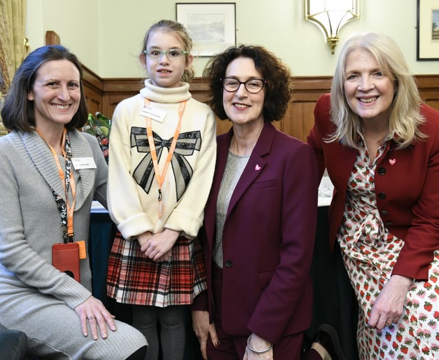 Bentley girl in parliament to champion organ donation campaign