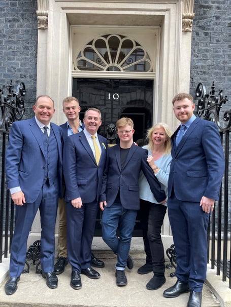 Ross family Downing Street