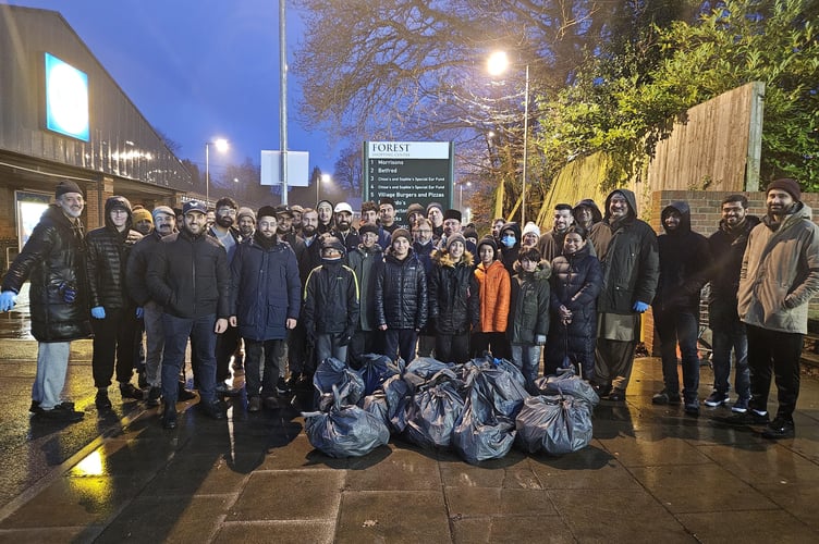 Forest Centre New Year Litter Pick