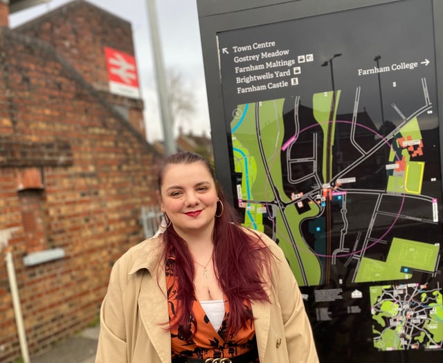 Heroic care worker saves man's life after he collapsed in Farnham
