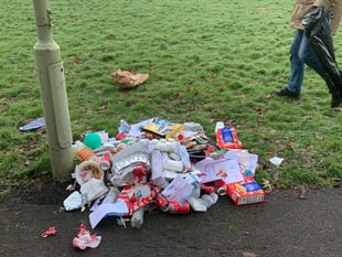 What a waste as council bin stolen and emptied