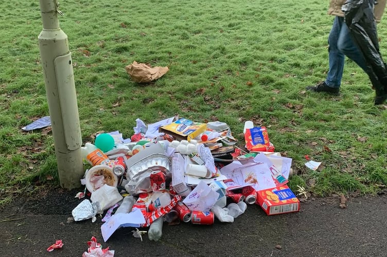 Stolen Lindford Parish Council recycling bin