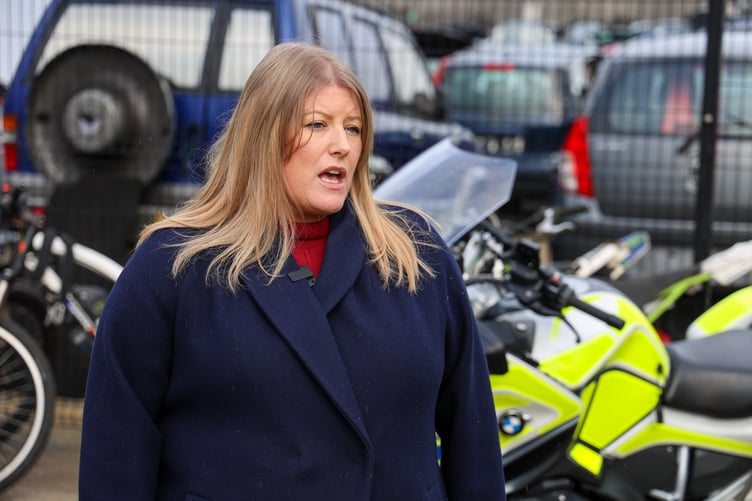 Hampshire Police and Crime Commissioner Donna Jones.