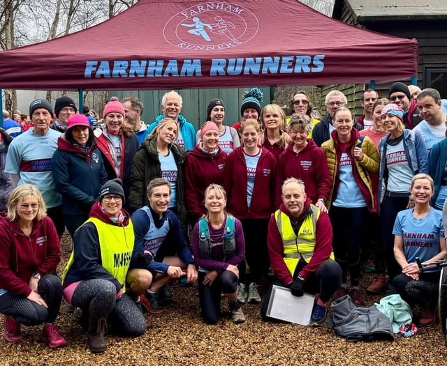 Farnham Runners hold cross country league fixture at Alice Holt Forest