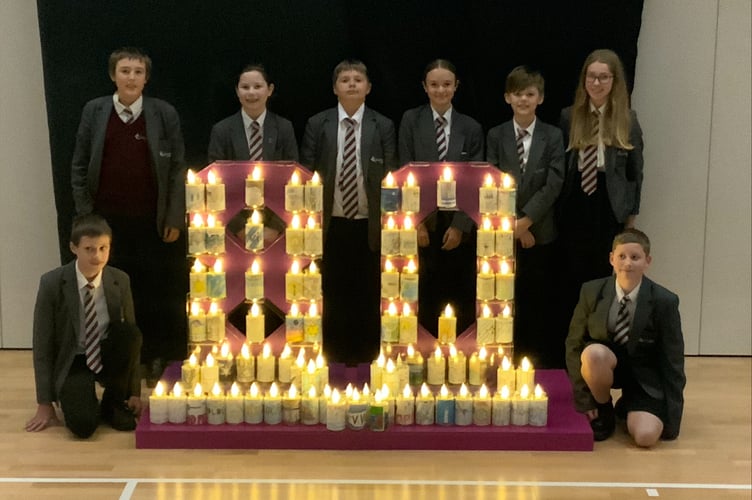 Oakmoor School Holocaust Memorial Candle