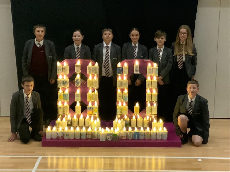 Oakmoor School Holocaust Memorial Candle