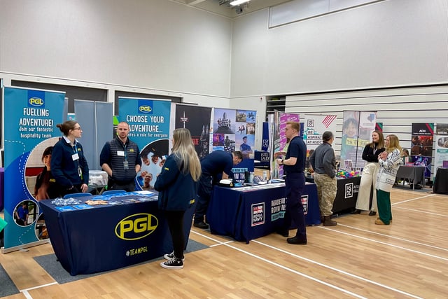 Oakmoor students get stamp of approval at careers fayre