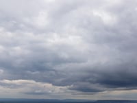 Foggy start, partly cloudy day, sunny tomorrow