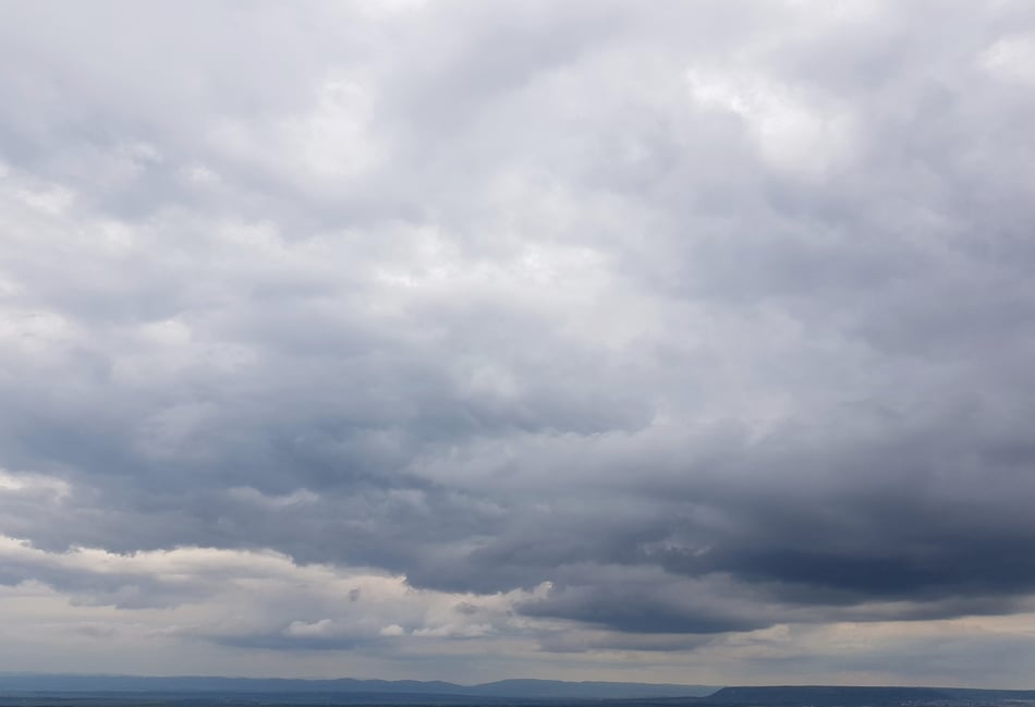 Mostly clear today with patchy rain tomorrow