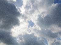 Patchy rain today then sunny tomorrow