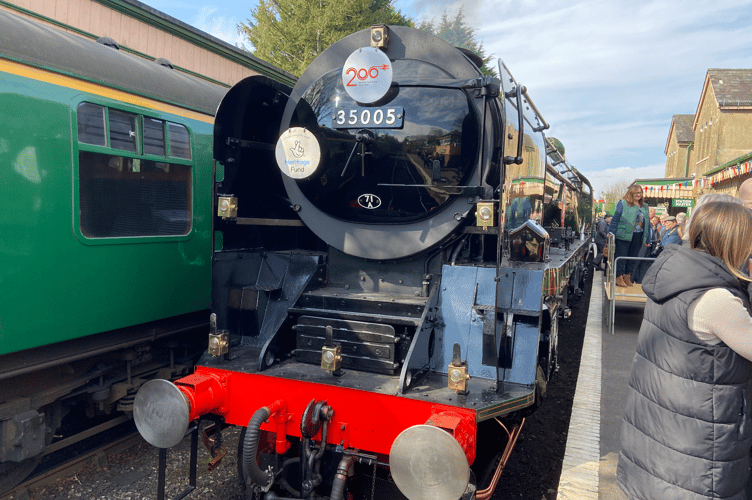 Canadian Pacific, Alresford Station, March 19th 2025.