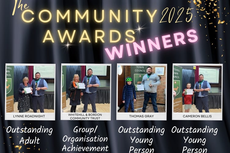 Whitehill Community Award winners 2025