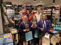 WATCH: Award-winning Farnham author unveils new historical adventure