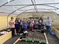 Grounds for optimism as polytunnel moves to new home