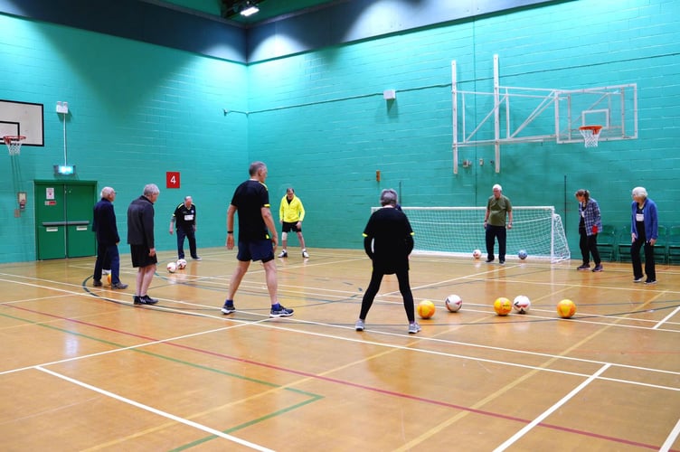 A Parkinson's gym session