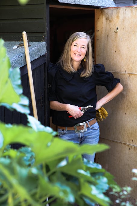 Katy Terry, 53, of Good Grounding Garden Design near Haslemere