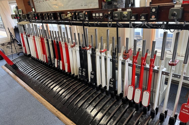 Levels Haslemere signal box