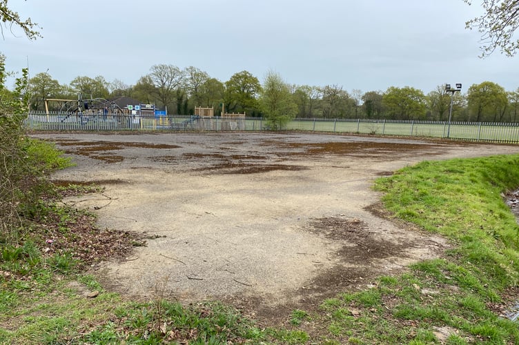 Mill Chase car park Bordon PIC1