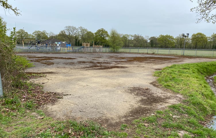 Mill Chase car park Bordon PIC1