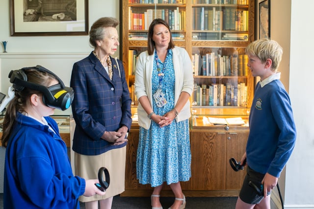 Selborne welcomes royalty as Princess Anne given Antarctic lesson