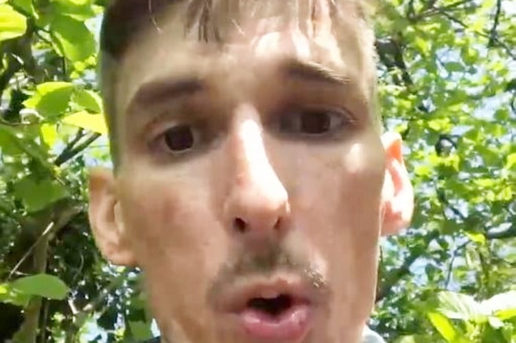 Casey Flay finding his phone. Release date  May 5, 2025.  A skydiver whose phone flew out of his pocket at 14,000ft was stunned when he later tracked it down to a forest and found it - without a scratch on it. Casey Flay, an experienced wingsuiter and skydiver, jumped from the plane like he had so many times before but completely forgot to zip the front pocket with his phone in. A video of his skydive in Honiton, Devon, shows the 37-year-old preparing to leap with his iPhone 13 Pro Max peeking out of his overalls. As he takes his leap, the phone flies out of his pocket and plummets towards the Earth. Following his dive, engineer Casey - oblivious to the fact his phone had fallen alongside him - asked others in the plane if he'd left it up there. But he was shocked when he used the Find My iPhone app to track his phone down to a forest four miles away from where he'd landed. Even more surprising, however, was the fact that the 14,000ft (2.65 mile) drop appeared hardly to have left a mark on his device.