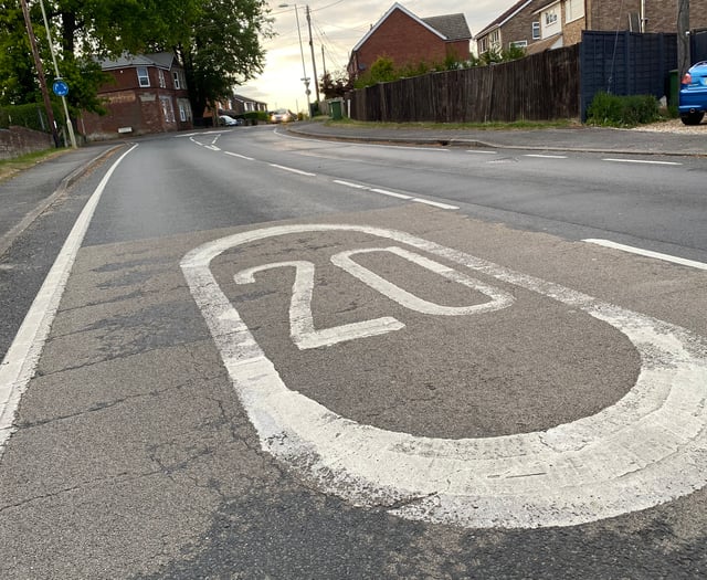 Speeding driver did 56mph in 20mph zone