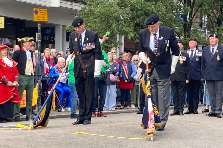 Standards RBL VE Day 80 Petersfield