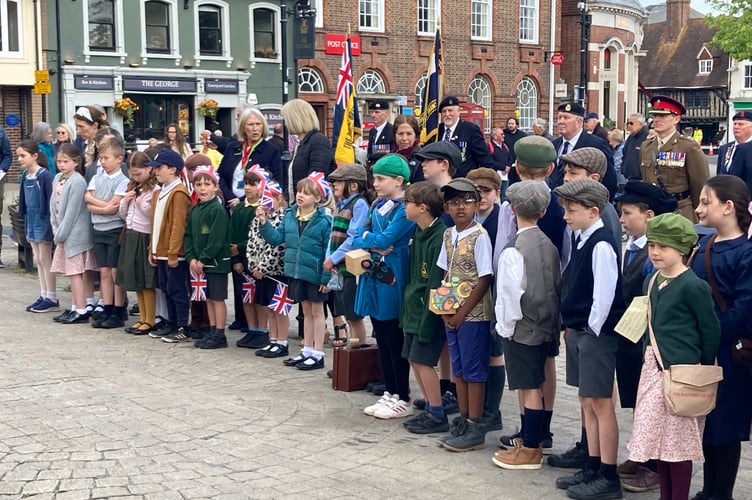 Herne Juniors VE Day 80 Petersfield