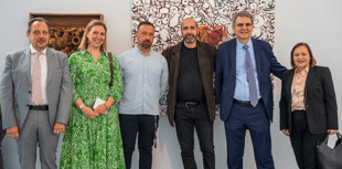 Greek ambassador tops guest list at Stavros Kotsiréas art exhibition