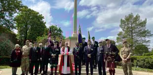 WATCH: Farnham honours war heroes at VE Day wreath-laying ceremony
