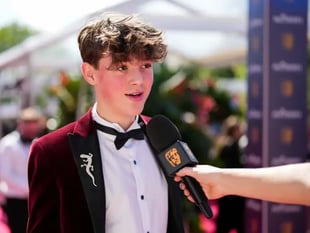 Young Alan Carr actor reflects on 'amazing' BAFTA experience