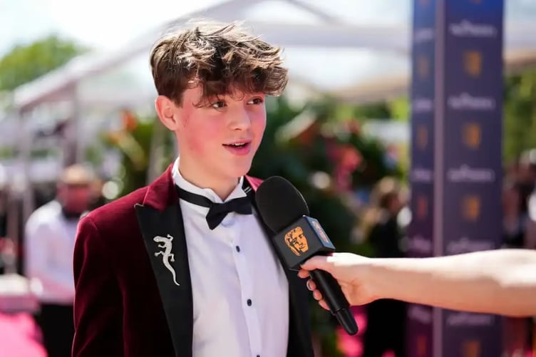 Oliver Savell at the BAFTA's