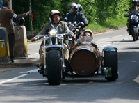 Beers, beards and bikes: Distinguished gentlemen pour into Hogs Back