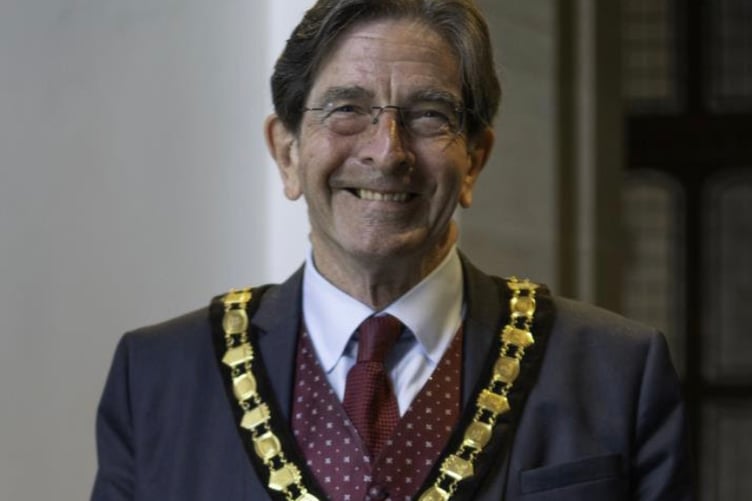 Cllr Mark Cooper, the new chairman of Hampshire County Council.